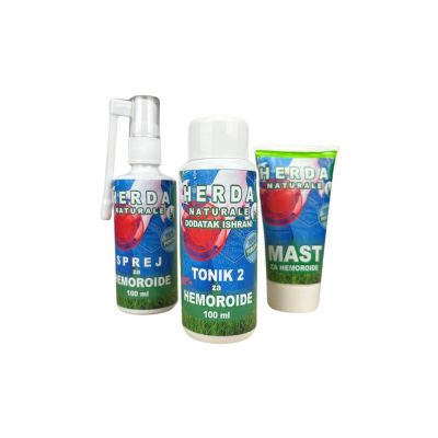 Set Herda Naturale Herda Naturale set protiv hemoroida