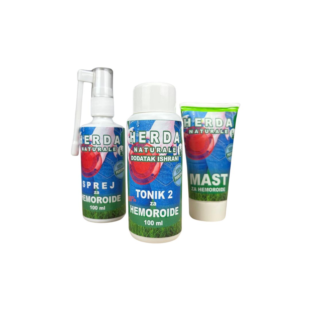 Herda Naturale set protiv hemoroida
